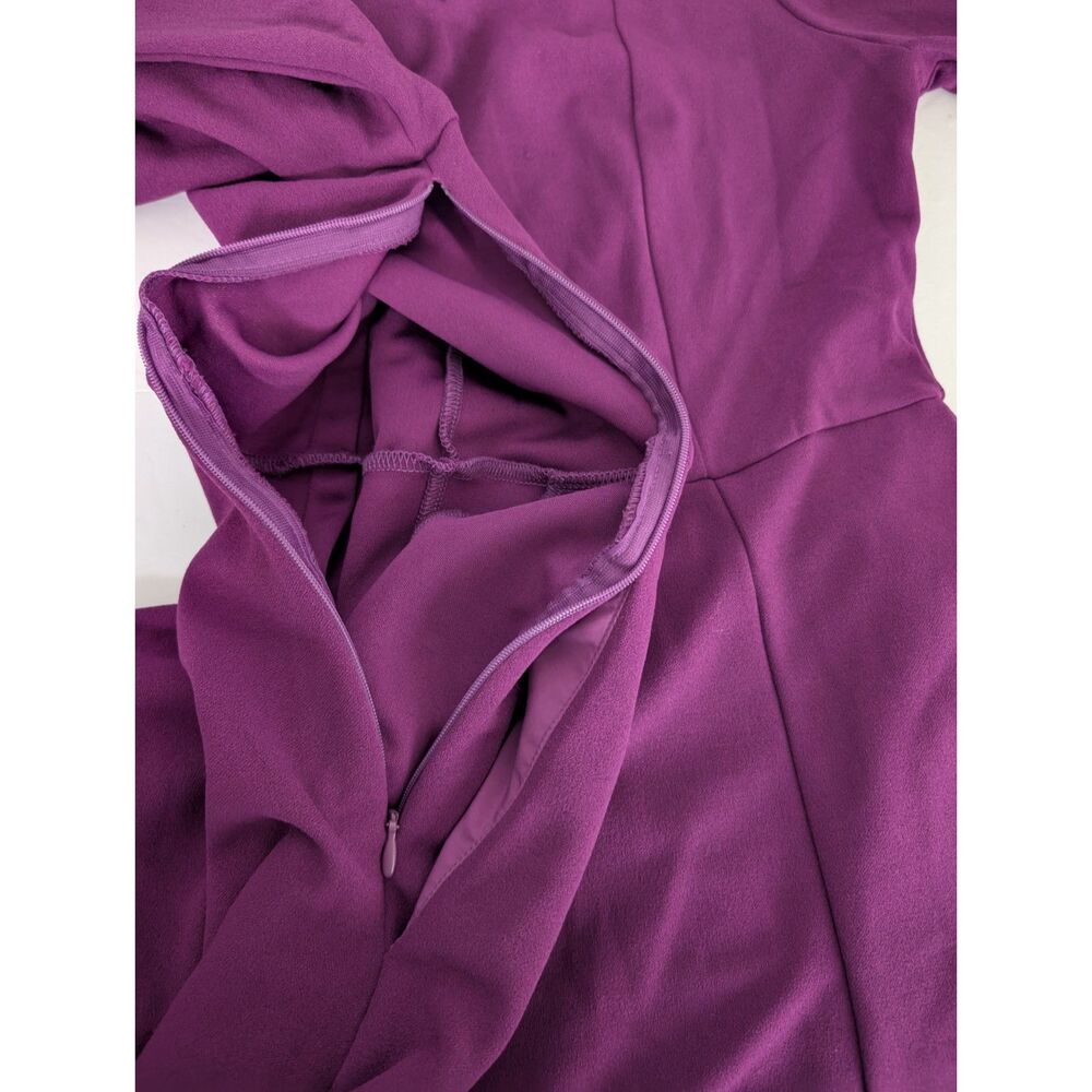 Women's A-Line Dress -Allegra K- Size S Purple - Picture 5 of 10